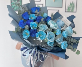 Sky mix blue và tulip
