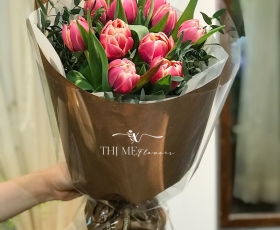 10 cành tulip kép